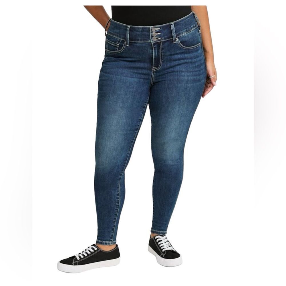 Torrid Premium Ultimate Stretch Jeggings Pants Size 22 high waist